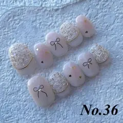 No.36 ニュアンスネイルチップ　＊オーダーサイズ・カラー変更可能＊
