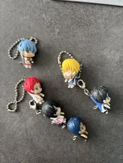 黒子のバスケ ミニフィギュアキーホルダー 6個セット