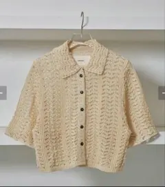 Todayful Lace Knit Shirts レースニットシャツのサムネイル