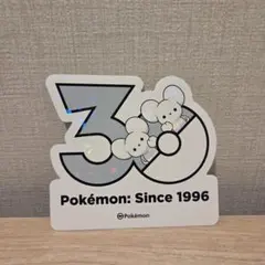 韓国限定 ポケモン 30周年記念ステッカー ワッカネズミ - メルカリ