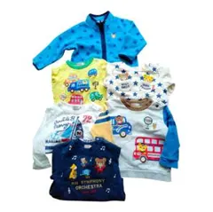 MIKIHOUSEまとめ売り　80　長袖トップス6点