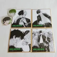 ウィンブレ 桜遥 楡井 十亀 トレーディングミニ色紙 缶バッジ 未使用