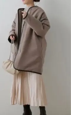 美品　Ray Cassin パイピングコート　フリーサイズ