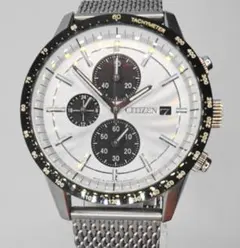CITIZEN エコドライブ B612-S083451 クロノグラフ時計S786