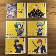 暗殺教室 みんなの時間 サントリーオリジナルラベル缶 ステッカー 赤羽