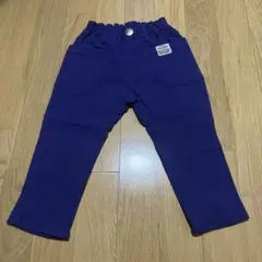 紫色のウエストゴムパンツ 90cm