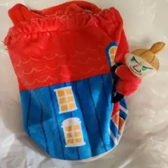 MOOMIN ムーミン 巾着袋 リトルミイ マスコット付きのサムネイル