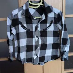 COMME CA ISM チェックシャツ 90