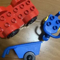 【美品】デュプロLEGO 車、三輪車、貨車3セット