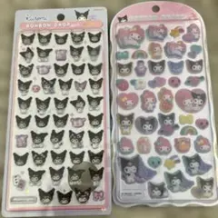 新品♡クロミボンドロミニ&コットンパフィーマイメロ&クロミ　2枚セット♡