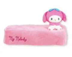 サンリオ マスコット付きおすわりティッシュボックスカバー マイメロディ