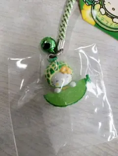 ご当地キティ　ハローキティ 安心ですメロンバージョン　ストラップ