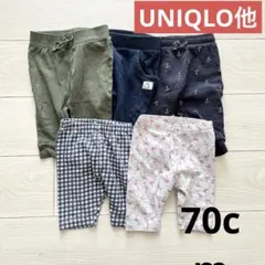 ベビー70 ボトムスまとめ売り レギンス UNIQLO
