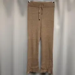 LOWRYSFARM ニットパンツ　リブパンツ　カジュアルパンツ