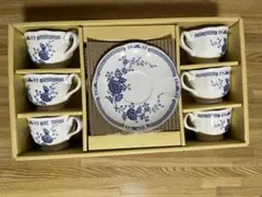 ノリタケ ティーカップ ソーサー 花柄 6客セット