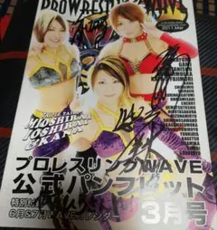 WAVE 公式パンフレット 華名(ASUKA) 紫雷イオ 直筆サイン入り WAVE 公式パンフレット 華名(ASUKA) 紫雷イオ 直筆サイン入り - メルカリ