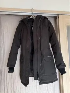 定価25万カナダグース　ダウンジャケットレディース　コヨーテファー付　XSサイズ