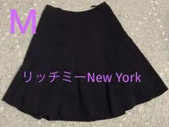 リッチミーニューヨーク レディース スカート M 紺 ネイビーのサムネイル