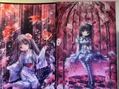 ディメンション凸ラバース!! キャラクターバナーポスター 2枚セット