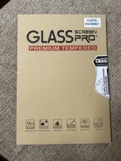 iPad mini 6/7用 強化ガラス保護フィルム