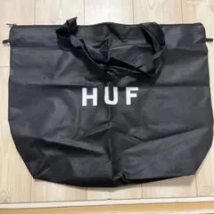 HUF 不織布バッグ ブラック BIGサイズ