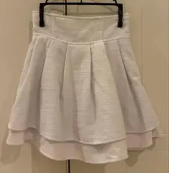 ♡evelyn ツイードスカート ホワイト♡のサムネイル