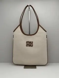 Miu Miu ベージュ ショルダーバッグ
