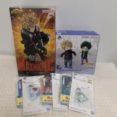 僕のヒーローアカデミア　ヒロアカ　一番くじ　E賞　いずく＆かつき　他