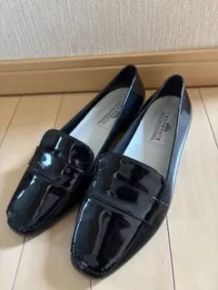 【早い者勝ち】【未使用級】美品TEMPERATE エナメルローファー 38