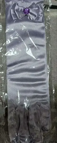 キッズ　グローブ&アクセサリーセット紫