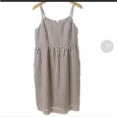 URBAN RESEARCH  ストライプ柄キャミソールワンピース