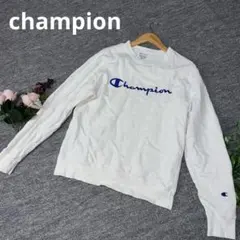 champion チャンピオン　スウェット　ホワイト　Lサイズ　長袖