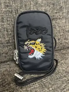 【美品】KENZO × 山本寛斎 タイガー ミニショルダー スマホポーチ 希少