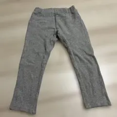 キッズ ロングパンツ レギンス グレー 110cm