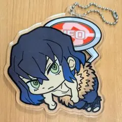 鬼滅の刃 UFO つままれ アクリルキーチェーン マスコット 嘴平伊之助