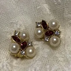 ヴィンテージ　イヤリング　コスチュームジュエリー