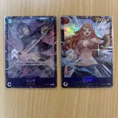 ワンピースカード　フラッグシップ優勝賞品　サンジ　たしぎ