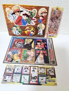 【ONE PIECE】ワンピース シール＆ブックマーク セット 新品未使用品