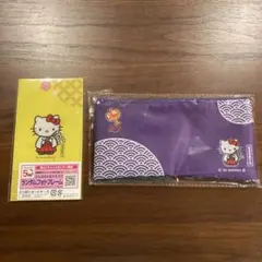 Hello Kitty 宝くじチャンスセンター限定 ポーチ＆カードケースのサムネイル