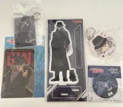 名探偵コナン ジン アクリルスタンド キーホルダー 缶バッジ ステッカー