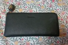 バルコス ダークグリーン レザー長財布