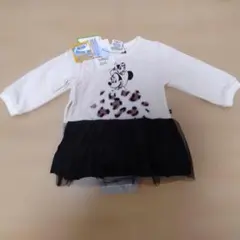 【新品】ミニーマウス ワンピース 80cm　BABYDOLL　ベビー　ディズニー