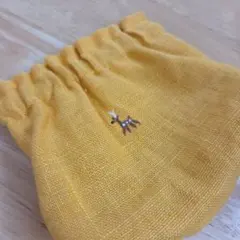 鹿　刺繍　ポーチのサムネイル