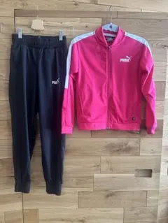 PUMA ジャージ セットアップ 140 ピンク　130くらい