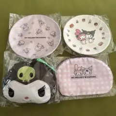 2026年 モスバーガー福袋　クロミ　フェイスポーチ付エコバッグ他４点セット