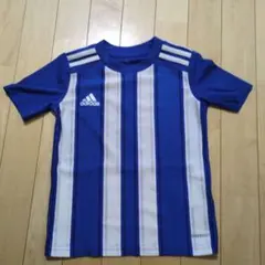 adidas ストライプ 半袖ウェア　120cm