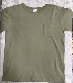 Champion ヘビーウェイトTシャツ L オリーブグリーン　古着