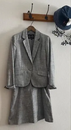 any FAM スカートスーツ サイズ3 （L）グレー系