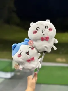 ちいかわ　ハチワレ　やユーティリティカバー　ヘッドカバー　アイアンカバー　ゴルフ