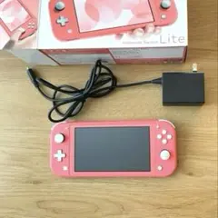 Nintendo Switch Lite コーラル　ピンク　本体　スイッチライト